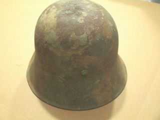 1940 ' S GERMAN WORLD WAR II 2 WW2 Heer Army M42 Helmet w/ Liner EF62 ??? 5