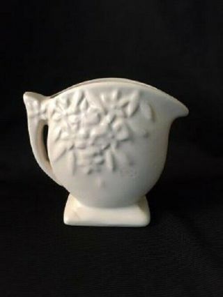Vintage Mccoy Pottery Miniature Mini Floral Pitcher Vase