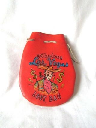 Vintage Fabulous Las Vegas Loot Bag Golden Nugget Stardust Caesar Palace 2