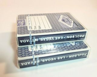 2 Decks of Vintage Las Vegas Tropicana Casino Playing Cards Packages 2