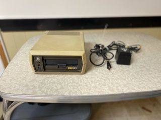 Vintage Atari 810 Floppy Disk Drive,  Power Supply.  Powers Up
