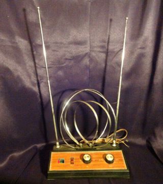 Vintage Sear Signal Control Rabbit Ear Tv Antenna