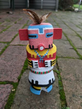 Hopi Kachina Doll By Leroy Pooley Route 66 Style Corn