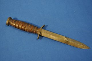 Wwii Us M3 Trench Fighting Knife Blade Marked Imperial