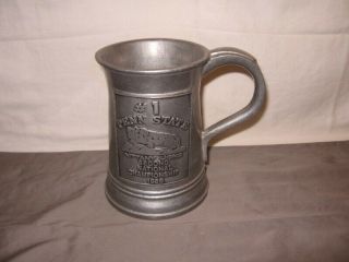 Penn State Pewter Stein National Championship 1986 Pa 6 1/2 " Height Vgc