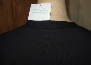 Ladies V - neck 100 Cotton Sweater Vintage ' 90s.  