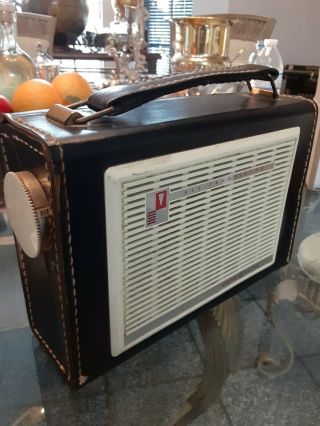 Vintage G.  E.  Portable Transistor Radio Model P - 795a Am Band 6,