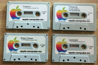 Vintage Software Cassette Game Apple II Lemonade Penny Arcade Hopalong Cassidy. 2