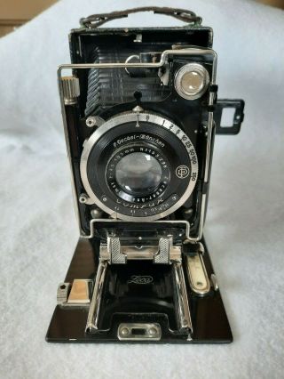 Vintage F.  Deckel - Munchen Folding Camera Zecanar - Anastigmat Lens
