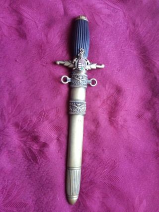 Hungarian Officer Dagger Of The Fire Brigade 1934