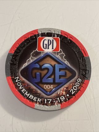 Gpi Paulson Ncv Manufacturers Sample Casino Chip 3.  99