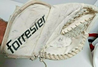 Vintage Forrester Hmp Gtc100 Hockey Goalie Glove Trapper Left Hand