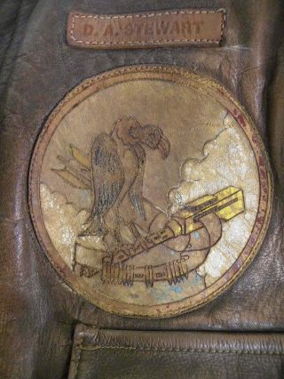 WWII Painted A - 2 Jacket - 15th AAF 4