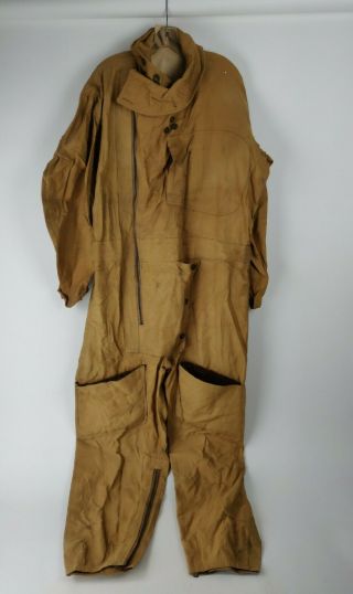 Wwii Ww2 Australian Royal Air Force Sidcot Flight Suit Coveralls Dated1943