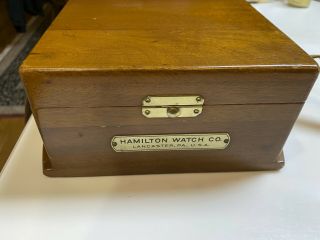 Ww Ii.  Hamilton Model 22 Chronometer Watch Case