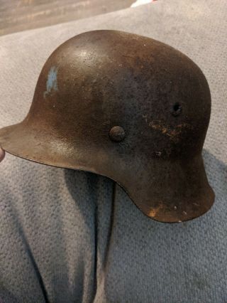 Historical Vintage Military Ww1 Ww2 German War Combat Helmet