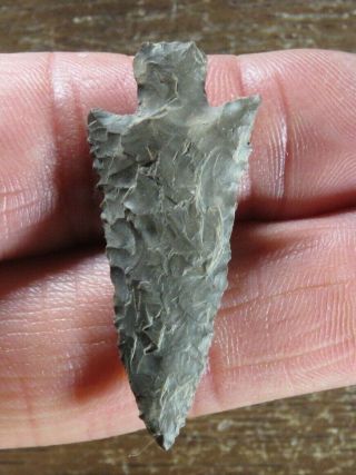 Large Wallula Gap Point,  Found Near The Dalles,  Oregon X Fred Van Ronk Mus.