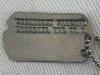 WW2 82nd Airborne 505th Paratrooper Regiment A Company D - Day Dogtag 4