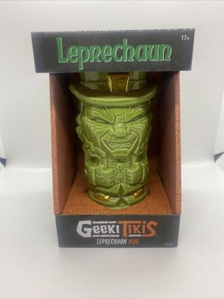 ☘️ Leprechaun Mug Geeki Tikis 18 Oz Ceramic Mug