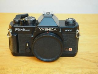 Vintage Yashica Fx - 3 2000 35mm Slr Camera –