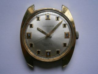 Vintage Gents Wristwatch Excalibur Mechanical Watch Spares Repair Tissot 781 - 1
