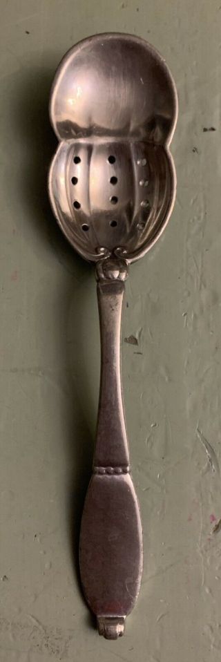 Vintage Phicley Williamsburg Virginia Handmade Pewter Spoon