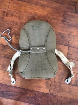 Wwii Ww2 1946 Switlik Qab A - 4 Safety Parachute Pack Canopy Chute Complete