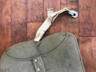 WWII WW2 1946 SWITLIK QAB A - 4 SAFETY PARACHUTE PACK CANOPY CHUTE COMPLETE 4