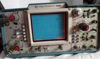 Vintage Tektronix 455 50 Mhz Dual Channel Oscilloscope