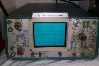 Vintage TEKTRONIX 455 50 MHz Dual Channel Oscilloscope 2