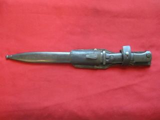 Wwii German K98 Bayonet With Scabbard And Frog Made By Carl Eickhorn 1938 K - 98
