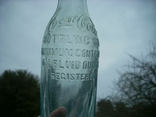 Vintage Coca - Cola R.  J.  Shine Charles Town,  W Va Soda Bottle [ Pre 1900 Approx.  ]