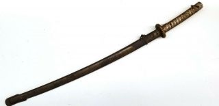 WWII IMPERIAL JAPANESE ARMY NCO SWORD.  MATCHING TYPE 95 NCO SWORD 6