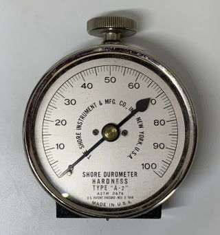 Vintage Shore Durometer Hardness Type A - 2 Tester 2
