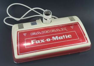 Vintage Fairfax Vacuum Fax - O - Matic Cleaner Nozzle Power Head E1240j Hose