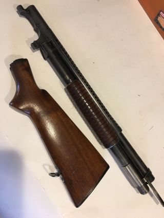 Military Marked Winchester M12,  Model 12 Trench Gun Assembly