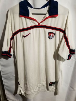 Nike Vintage 1998 World Cup Usmnt Soccer Jersey Size Xl
