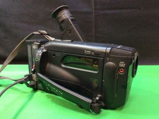 Vintage Sony Ccd - Tr400 12x Steady Shot Video Hi8 Handycam.