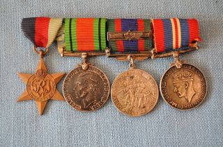 Wwii Canadian Medal Grouping
