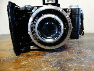 Vintage Kodak Compur - Rapid Folding Camera w/ Anastigmat Special f:4.  5 100mm Lens 2