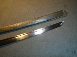 WWII JAPANESE Army officer`s NCO sword,  matching number 6