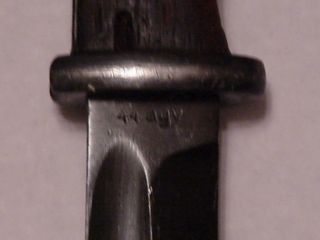 World War Ii German K98 Bayonet Dated 44 By Agv