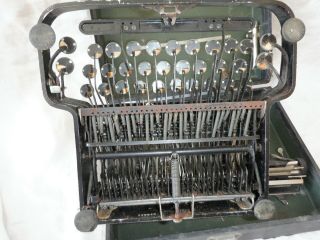 Vintage PATENTED 1917 Corona No.  3 Folding Typewriter in Case 3