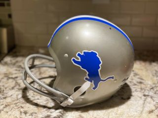 Vintage Rawling Hnfl Detroit Lions Youth Football Helmet Size Large