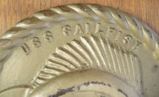 Great Historical Artifacts - Two Circular Plaques USS Sailfish SS - 572 6
