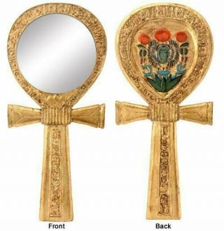 Ankh Egyptian Mirror Collectible Egypt God Religious Symbol Figure