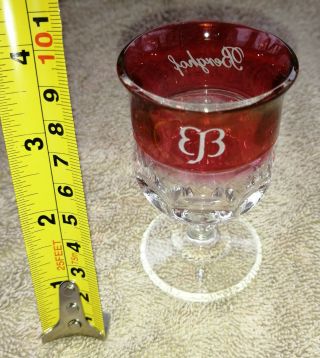 Eva Braun German Berghof Liquor Glass