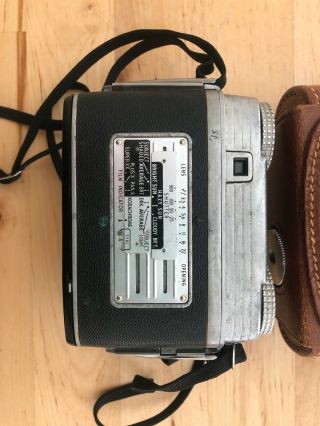 Vintage 1950 Kodak Signet 35 Rangefinder 35mm Camera with Leather Case 3