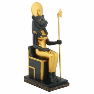 Ancient Egyptian Sitting Sekhmet Goddess Of War And Healing Figurine Egypt