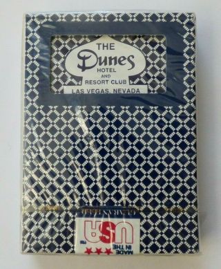Vintage Dunes Las Vegas Casino Hotel - Deck Of Playing Cards -,
